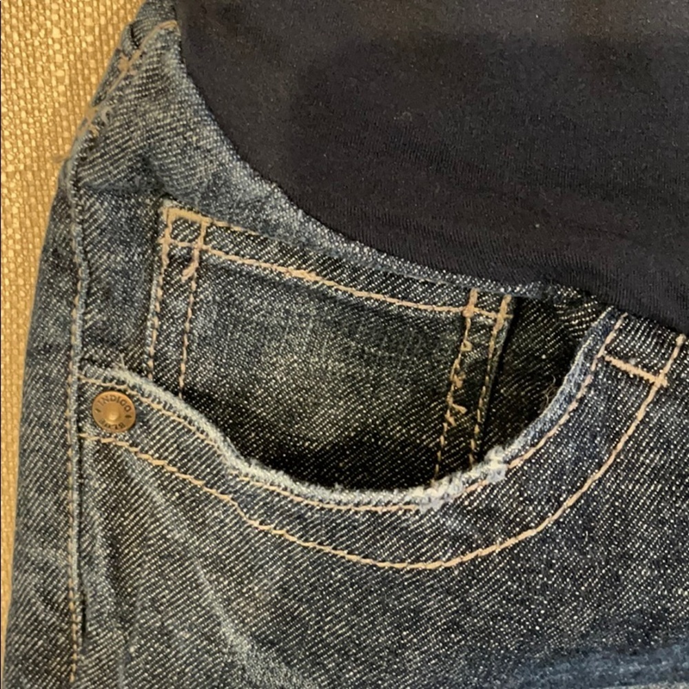 𝅺Indigo Blue Sz S Full Panel Shorts. - Picture 2 of 7